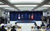 苏林总书记和韩国总统李在明共同会见记者