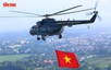 越南空军首次在国庆80周年阅兵联合训练中升旗，为国家盛大节日做好准备
