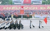 四国军事代表团在巴亭广场举行阅兵式(组图)