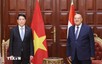 梁强主席会见埃及参议长