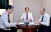 越南政府副总理兼外交部长裴青山与韩国外长赵显通电话