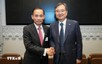 越南外交部代理部长黎怀忠会见韩国外长和乌克兰外长