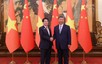越南国家主席梁强会见中共中央总书记，中国国家主席习近平