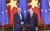越南国会主席陈青敏会见欧洲理事会主席