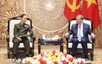 越共中央总书记、国家主席苏林会见老挝国防部长坎良·乌塔凯松