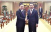 越南政府副总理兼国防部长潘文江大将会见东盟秘书长