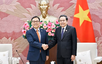 越南国会主席陈青敏韩国驻越南大使