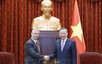 越共中央总书记、国家主席苏林会见比利时、挪威、荷兰、巴西驻越大使