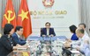 外交部部长黎怀忠同墨西哥外交部长罗伯托·贝拉斯科·阿尔瓦雷斯通电话