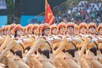 Chùm ảnh: Lực lượng công an tham gia diễu binh, diễu hành kỷ niệm 50 năm thống nhất đất nước