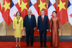Tổng Bí thư, Chủ tịch nước Tô Lâm chủ trì Lễ đón Tổng thống Cộng hòa Panama thăm chính thức Việt Nam