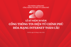 TRỰC TIẾP: Cổng Thông tin điện tử Chính phủ trọng thể kỷ niệm 20 năm Ngày hòa mạng Internet toàn cầu