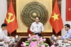 Phó Thủ tướng Lê Tiến Châu làm việc với Ban Thường vụ Tỉnh ủy Thanh Hóa