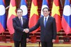 Top Vietnamese legislator meets Lao Prime Minister in Vientiane