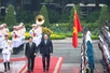 President Luong Cuong hosts official welcome ceremony for Bulgarian counterpart