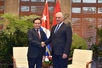 President of Cuba receives visiting Vietnamese DPM