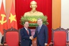 Party leader receives Lao Deputy PM