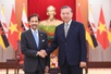 General Secretary To Lam meets Sultan of Brunei Haji Hassanal Bolkiah 