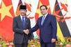 Prime Minister Pham Minh Chinh meets with Sultan of Brunei Haji Hassanal Bolkiah