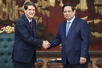 Prime Minister Pham Minh Chinh receives President of Cuban Prensa Latina News Agency