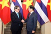 Deputy PM, Foreign Minister Bui Thanh Son holds talks with Cuban Foreign Minister