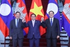 Prime Minister Pham Minh Chinh meets Cambodian, Laos counterparts