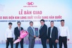 Local carmaker Kim Long hands over first batch of busses to Korean partner