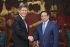 Prime Minister Pham Minh Chinh hosts reception for Singaporean Defense Minister