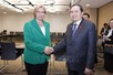 Top legislator meets foreign counterparts on WCSP-6 sidelines
