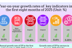 INFOGRAPHIC: SOCIO-ECONOMIC PERFORMANCE IN FIRST EIGHT MONTHS OF 2025