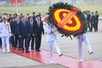 Leaders pay tribute to President Ho Chi Minh ahead of 14th National Party Congress
