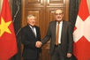 Standing Deputy Prime Minister meets Swiss President Guy Parmelin