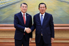 Prime Minister meets Cambodian People's Party, Senate leader Hun Sen
