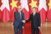 Top Vietnamese, Swiss leaders hold talks in Ha Noi