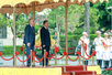 Top leader To Lam hosts welcome ceremony for Swiss President in Ha Noi