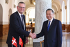 Party leader meets with Danish Parliament Speaker