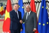 EC President hosts welcome ceremony for top leader To Lam