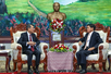 Prime Minister meets Lao General Secretary and President in Vientiane
