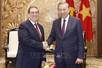 Party chief hosts Cuban special envoy, foreign minister
