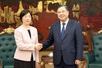Standing Deputy Prime Minister Pham Gia Tuc hosts AIIB President