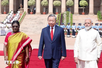 Indian President, Prime Minister accord ceremonial welcome to top Vietnamese leader
