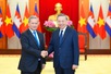 General Secretary, President To Lam hosts reception for Cambodian Prime Minister Hun Manet