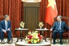 Top leader To Lam hosts Acting U.S. Secretary of the Navy Hung Cao