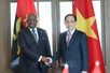 Vietnamese, Angolan Foreign Ministers hold talks in Ha Noi