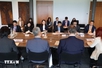 Deputy PM meets WTO Deputy Director-General, Co-Chair of WEF Board of Trustees in Geneva