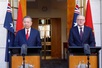 General Secretary, President To Lam, Prime Minister Anthony Albanese co-chair joint press briefing