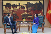 Deputy Prime Minister Pham Thi Thanh Tra hosts Chinese Ambassador He Wei