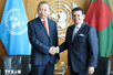 Top Vietnamese leader meets with foreign leaders, heads of international organizations in New York