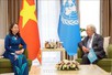 Vice State President meets with UN chief, CICA Secretary General, Togo leader