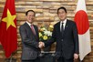 越日将其关系提升为“致力于世界与亚洲和平、繁荣的全面战略伙伴关系”